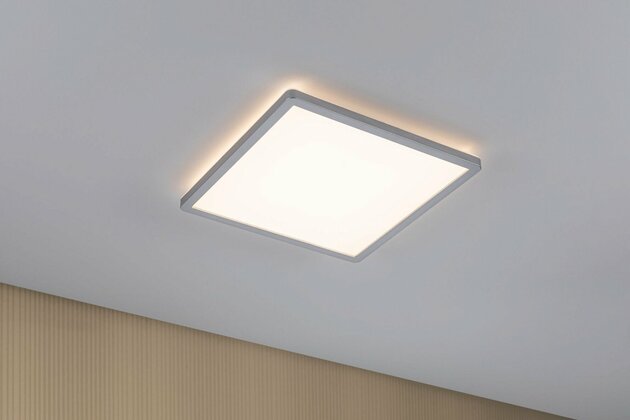 PAULMANN LED Panel Atria Shine hranaté 293x293mm 2000lm 3000K matný chrom