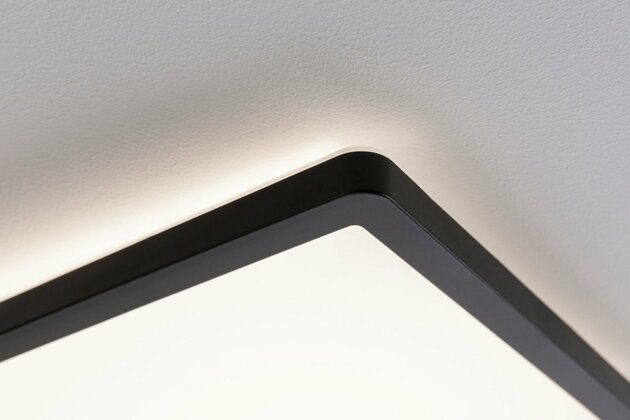 PAULMANN LED Panel 3-krokové-stmívatelné Atria Shine hranaté 580x200mm 2700lm 3000K černá