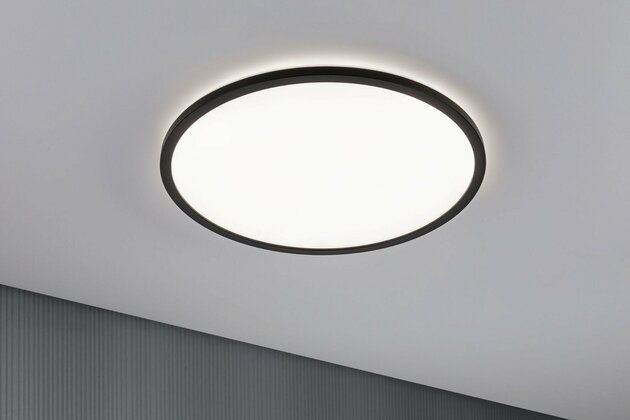 PAULMANN LED Panel 3-krokové-stmívatelné Atria Shine kruhové 420mm 2800lm 4000K černá