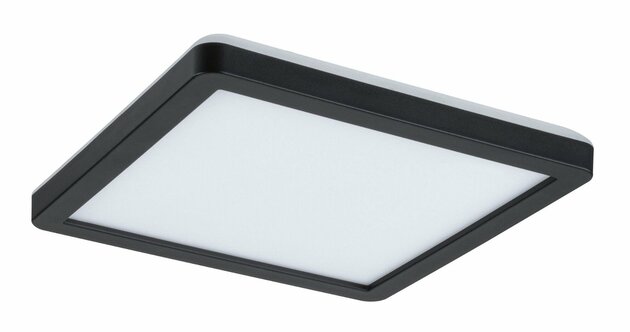 PAULMANN LED Panel Atria Shine hranaté 190x190mm 1360lm 4000K černá