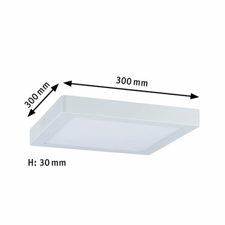 PAULMANN LED Panel Abia hranaté 300x300mm 4000K bílá