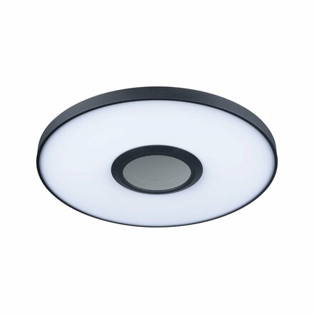 PAULMANN LED stropní svítidlo Spaceglow RGB+ 230V 21W černá mat