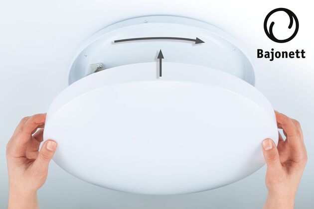 PAULMANN Stropní svítidlo Axin IP44 E27 230V max. 2x18W bílá