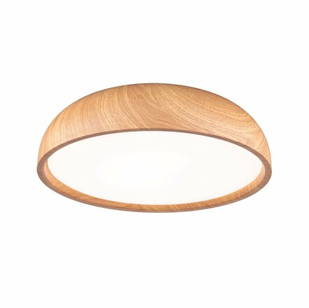 PAULMANN Selection Bathroom LED stropní svítidlo Oka IP44 CCT 230V 24W design dřevo