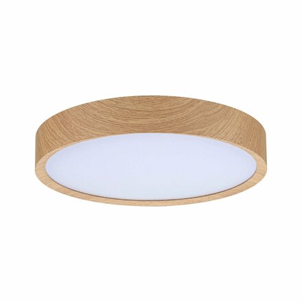 PAULMANN Selection Bathroom LED stropní svítidlo Tega IP44 CCT 230V 22,5W design dřevo