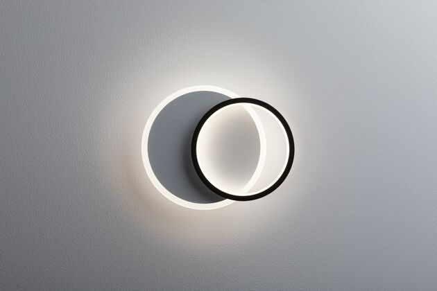 PAULMANN LED nástěnné svítidlo 2Form 4000K / 230V 7W / 5,5W bílá/černá