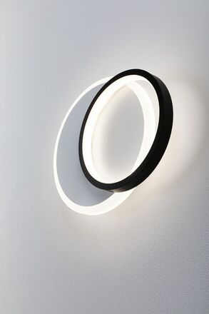 PAULMANN LED nástěnné svítidlo 2Form 4000K / 230V 7W / 5,5W bílá/černá