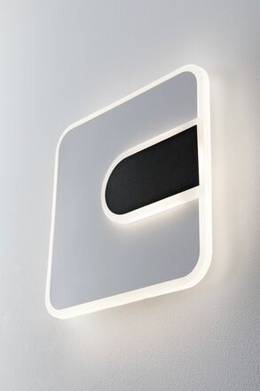 PAULMANN LED nástěnné svítidlo 2Form 4000K / 230V 12,5W / 3,6W bílá/černá