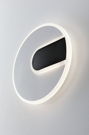 PAULMANN LED nástěnné svítidlo 2Form 4000K / 230V 9W / 3,5W bílá/černá