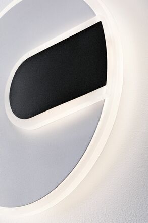 PAULMANN LED nástěnné svítidlo 2Form 4000K / 230V 9W / 3,5W bílá/černá
