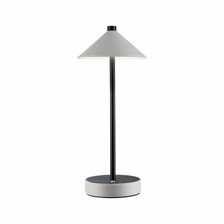 PAULMANN Mobilní stolní lampa Pellini CCT 2W černá mat/béžová