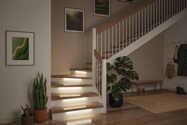 PAULMANN MaxLED Stair LED Strip prodloužení 3x 0,5m 3x0,3W 64lm/m 2700K