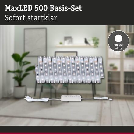PAULMANN MaxLED 500 LED Strip základní sada 5m neutrální bílá 17W 550lm/m 4000K 30VA