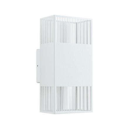 PAULMANN LED nástěnné svítidlo Tharin IP44 3000K 120x104mm 2x3,7W bílá