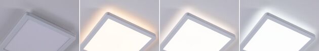 PAULMANN LED Panel Atria Shine IP44 hranaté 190x190mm 8W 3000 - 6500K bílá
