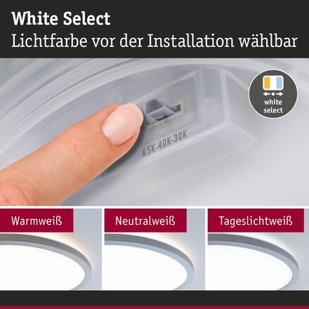 PAULMANN LED Panel Atria Shine IP44 kruhové 298mm 14,8W 3000 - 6500K matný chrom