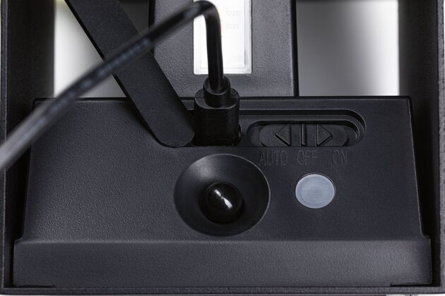 PAULMANN LED nabíjecí nástěnné svítidlo Nyara IP44 3000K 100x100mm 2x1W černá