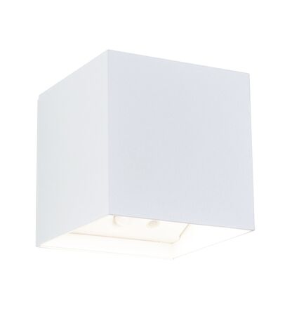 PAULMANN LED nabíjecí nástěnné svítidlo Nyara IP44 3000K 100x100mm 2x1W bílá