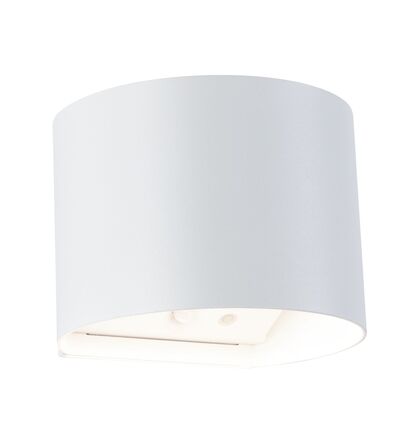 PAULMANN LED nabíjecí nástěnné svítidlo Nyora IP44 3000K 135x120mm 2x1W bílá