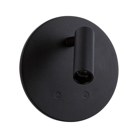 PAULMANN LED nabíjecí nástěnné svítidlo Kiora 2700K / 3,7V 0,6W / 0,7W stmívatelné černá