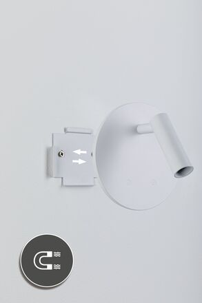 PAULMANN LED nabíjecí nástěnné svítidlo Kiora 2700K / 3,7V 0,6W / 0,7W stmívatelné bílá