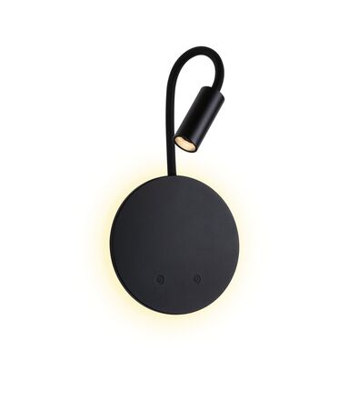 PAULMANN LED nabíjecí nástěnné svítidlo Miora 2700K / 3,7V 0,6W / 0,7W stmívatelné černá