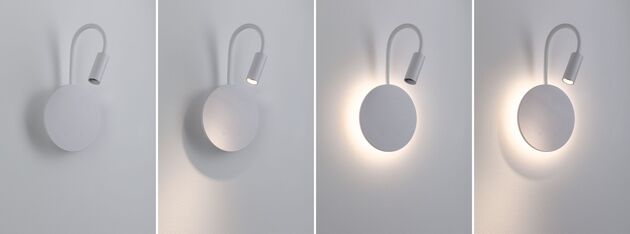 PAULMANN LED nabíjecí nástěnné svítidlo Miora 2700K / 3,7V 0,6W / 0,7W stmívatelné bílá