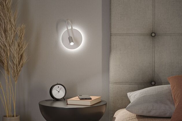 PAULMANN LED nabíjecí nástěnné svítidlo Miora 2700K / 3,7V 0,6W / 0,7W stmívatelné bílá
