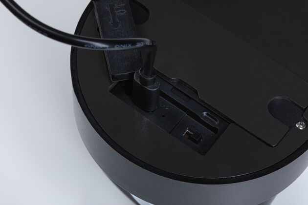 PAULMANN LED nabíjecí nástěnné svítidlo Zorik IP44 stmívatelné 2700K 100mm 2x1,1W černá