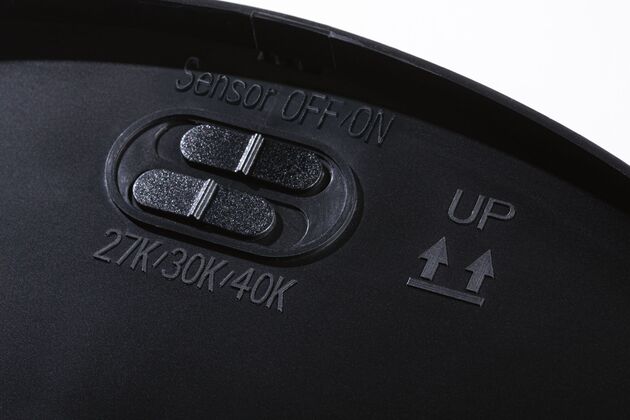 PAULMANN LED Panel Abia 2 White Select soumrakové a pohybové čidlo (HF) kruhové 170mm 9,5W 2700 - 4000K černá