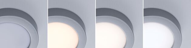 PAULMANN LED Panel Abia 2 White Select soumrakové a pohybové čidlo (HF) kruhové 170mm 9,5W 2700 - 4000K matný chrom