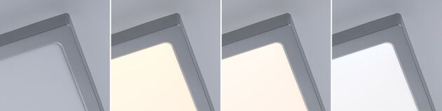 PAULMANN LED Panel Abia 2 White Select soumrakové a pohybové čidlo (HF) hranaté 300x300mm 14W 2700 - 4000K matný chrom