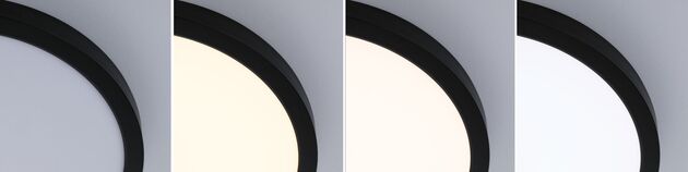 PAULMANN LED Panel Abia 2 White Select soumrakové a pohybové čidlo (HF) kruhové 400mm 16W 2700 - 4000K černá