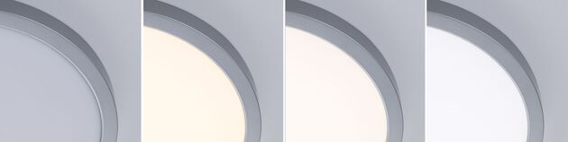 PAULMANN LED Panel Abia 2 White Select soumrakové a pohybové čidlo (HF) kruhové 400mm 16W 2700 - 4000K matný chrom