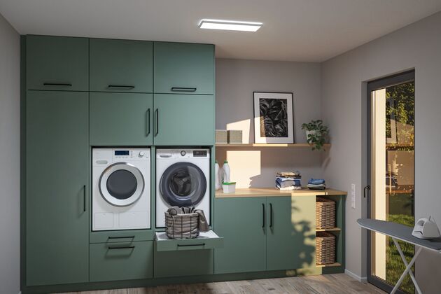 PAULMANN LED Panel Atria Shine White Select IP44 hranaté 560x200mm 15,2W 3000 - 6500K bílá