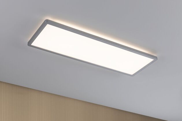 PAULMANN LED Panel Atria Shine White Select IP44 hranaté 560x200mm 15,2W 3000 - 6500K matný chrom