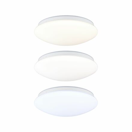 PAULMANN LED stropní svítidlo Leonis II soumrakové a pohybové čidlo (HF) IP44 3000 - 5700K 230V 16,5W bílá