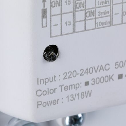 PAULMANN LED stropní svítidlo Leonis II soumrakové a pohybové čidlo (HF) IP44 3000 - 5700K 230V 16,5W bílá