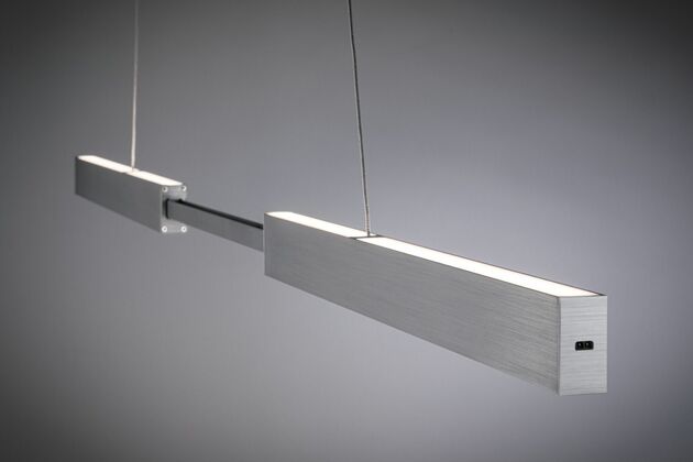 PAULMANN LED závěsné svítidlo s bezdotykovým ovládáním Aptare 2700K 16,5W hliník kartáčovaný stmívatelné