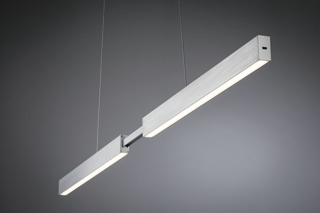 PAULMANN LED závěsné svítidlo s bezdotykovým ovládáním Aptare 2700K 16,5W hliník kartáčovaný stmívatelné