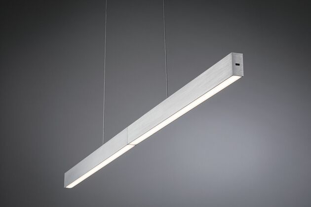 PAULMANN LED závěsné svítidlo s bezdotykovým ovládáním Aptare 2700K 16,5W hliník kartáčovaný stmívatelné
