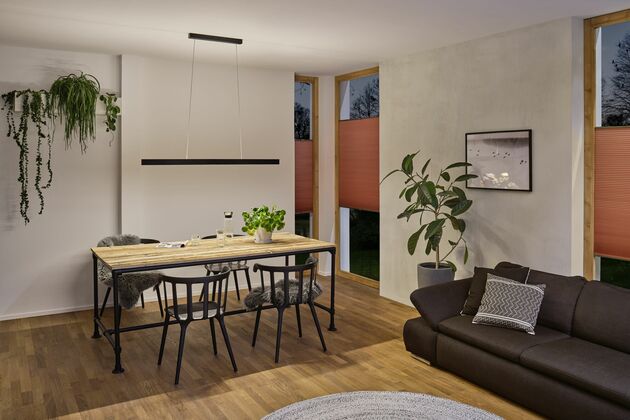 PAULMANN LED závěsné svítidlo s bezdotykovým ovládáním Aptare 2700K 16,5W černá stmívatelné
