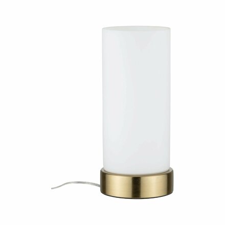 PAULMANN Stolní lampa Pinja dotykový vypínač 1-ramenné mosaz/opál 770.55 P 77055