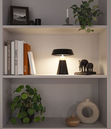 PAULMANN Nabíjecí bateriové svítidlo Lirox IP44 CCT černá/šampaň