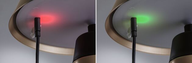 PAULMANN Nabíjecí bateriové svítidlo Lirox IP44 CCT šampaň/černá