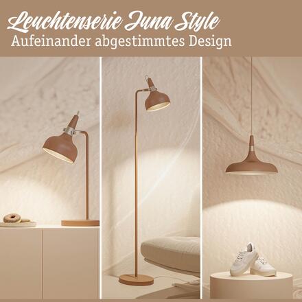 PAULMANN Stolní lampa Juna Style E14 max. 20W nugátová kov