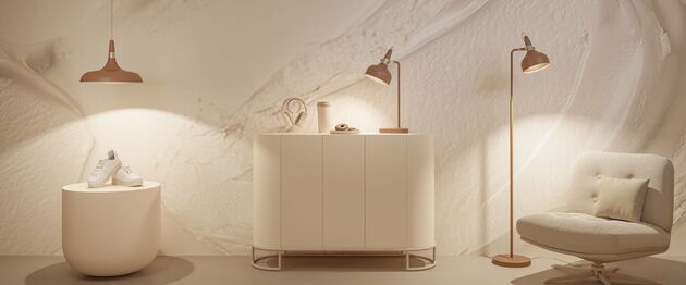 PAULMANN Stolní lampa Juna Style E14 max. 20W nugátová kov
