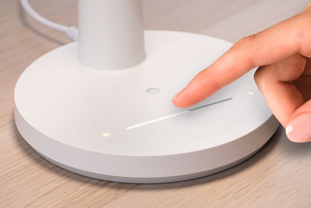 PAULMANN LED stolní lampa na psací stůl Darba 4000K 15W bílá mat