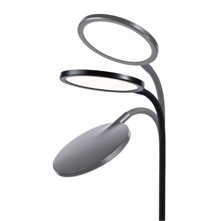 PAULMANN LED stolní lampa na psací stůl Mejan 4000K 15W černá mat