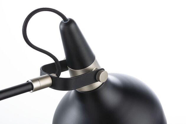 PAULMANN Stojací svítidlo Juna E14 max. 20W černá mat/šampaň kov